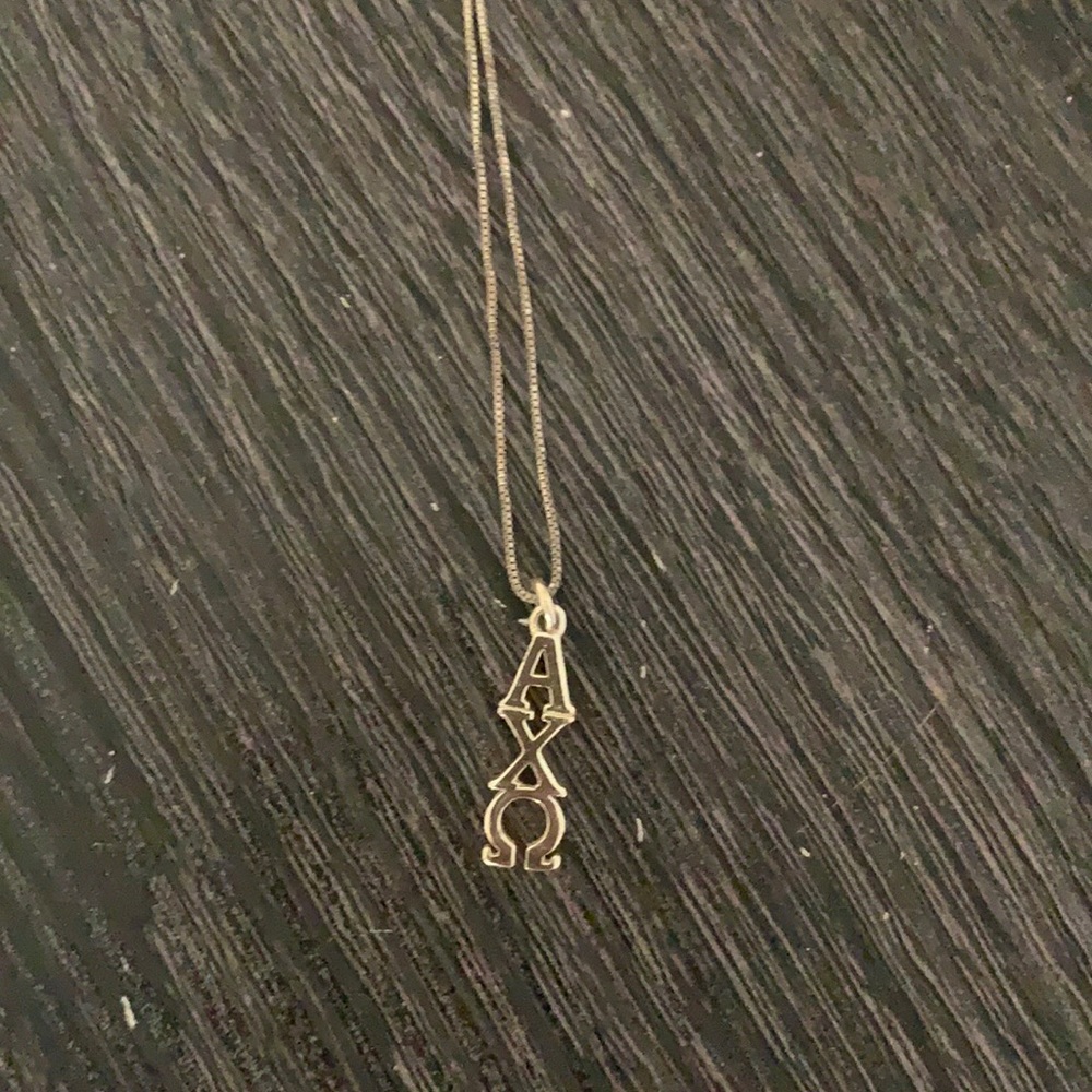Alpha Chi Omega charm/pendant with chain